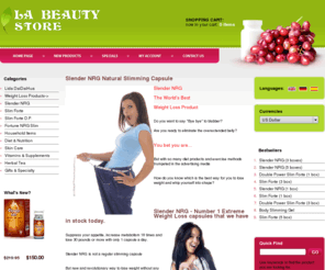 labeautystore.com: Weight loss | Slim forte | slimming capsule | lida diet pills | slender nrg | kmdali
Are you ready for your weight loss? Don't wait time is running out! We provide slimming capsule, lida diet pills, slender nrg, kmdali and slim forte and lose weight fast here.