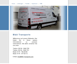 ma-transporte.com: MA Transporte GBR
MA Transporte GBR