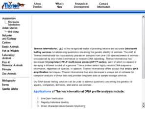 theriondna.com: Therion International Web Site
