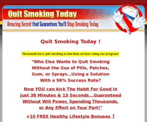 7days2quitting.com: Quit Smoking Today | Stop Smoking With NLP
Quit Smoking Today with NLP - My name is Rob Mellor and I am the founder of Quit Smoking Today. Thank you for taking the time to read the message...YOU WILL BE THANKFUL YOU DID!