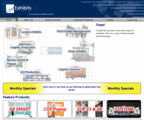 ctmdisplays.com: Custom Trade Show Exhibits, Exhibit Design, Trade Show Displays
Custom / Modular / Portable Trade show exhibits and displays.