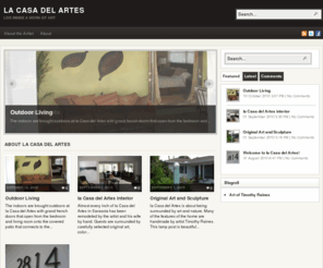 lacasadelartes.com: la Casa del Artes | live inside a work of art
live inside a work of art