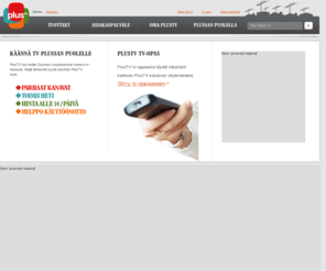 plustv.fi: Plustv.fi - PlusTV
PlusTV tarjoaa kaikki antenniverkon 18 maksu-tv-kanavaa. PlusTV - Paras kattaus viihdettä
