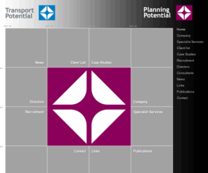 planningpotential.com: Planning Potential
town planning consultancy with a strong reputation to provide clear expert advice which represents value for money. We offer a complete range of planning services including residential planning, retail planning, leisure; affordable housing; mixed use and town centre regeneration, section 106 and expert witness.