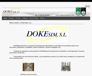 dokesim.com: DOKESIM S.L. | Servicios de Limpieza
 DOKESIM S.L. - Servicios de Limpieza 