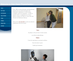 icanmove.org: Physiotherapy
In-home physiotherapy services. 