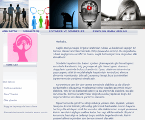 irmakarslan.com: ..: Psikolog Irmak ARSLAN :..
Web Page Maker help you make your own web page without having to know HTML.