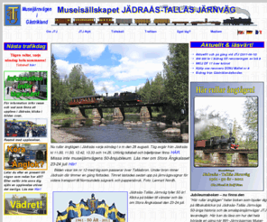 jtj.org: Information om Jädraås - Tallås Järnväg, JTJ. Information about JTJ
