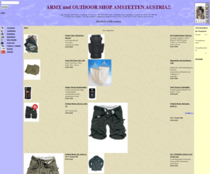 special-army-shop.com: Armyshop Amstetten AUSTRIA
armyshop-austria armyshop-amstetten armyshop oesterreich army-shop armeeshop amishop us-army us-armyshop us-armystore militaer bundesheer miliz Amstetten Jugendtrends Outdoormode Camping Safarie Fischer Jaeger Windstopperjacke Survival