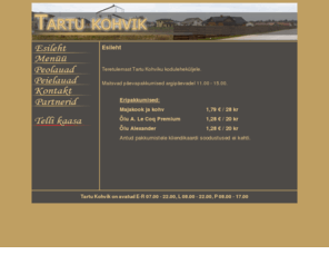 tartukohvik.ee: Tartu Kohvik
