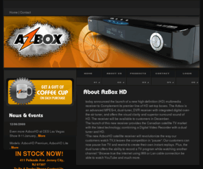 azboxhdusa.com: AzboxHD Premium $242.99USD AzBox High-Defination | AzboxHD USA New Jersey | Offical Distributor
AzboxHD Premium $242.99USD , AzboxHD USA, AZBOX, HD, PREMIUM, ELITE, SONYSAT, HD BOX, HD-BOX,HD 4.2.2