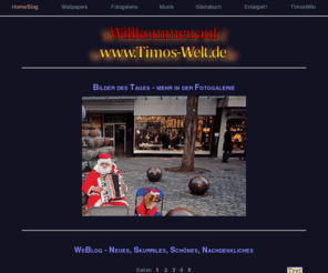 timos-welt.de: Timos Welt
Timos Welt - Homepage von Timo