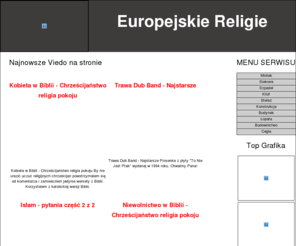 twoja-europa.com: Religijna Europa
Religie panujące w Europie