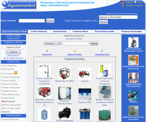 aguamarket.biz: AGUAMARKET: CENTRO DE NEGOCIOS - Tratamiento de Agua - Water Treatment
Aguamarket, Todo para el agua y más..., en un solo lugar. Venta de productos y servicios para la industria del agua latinoamericana