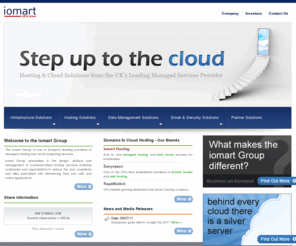 iomartinternet.biz: The iomart Group -  web hosting | server hosting | managed hosting | cloud hosting | saas hosting
The iomart Group is one of the UK's leading managed hosting, data centre service and cloud computing suppliers