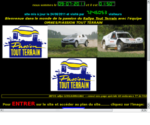 passiontt.org: PASSION TOUT TERRAIN
Championnat de France des Rallyes Tout Terrain