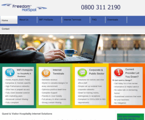 freedomhotspot.co.uk: Freedom HotSpot
Freedom HotSpot - Guest & Visitor Internet Solutions.