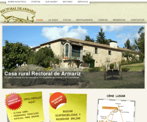 rectoraldearmariz.net: Casa Rural Rectoral de Armariz. En Nogueira de Ramuin, Ourense. Un fragmento de historia y de hospitalidad. Turismo Rural en Galicia.
Joomla! - il sistema di gestione di contenuti e portali dinamici