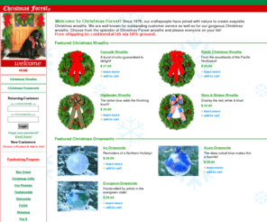 wreathshop.net: Christmas Wreaths - Gorgeous Christmas Wreaths from Christmas Forest Wreaths
15  Christmas wreaths - Fresh Christmas wreaths from Christmas Forest Wreaths