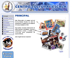ccescala.com: Centro Cultural Escala
Pagina web del Centro Cultural Escala de A Coruña