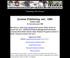 evomer.com: Evomer-Music Publishing
music publisher