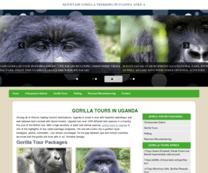 gorillatoursinuganda.com: Gorilla Tours Uganda: African Safaris In Kenya, Rwanda, Mountain Gorilla Trekking Safaris
