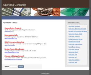 spendingconsumer.com: Spending Consumer
Spending Consumer on WN Network delivers the latest Videos and Editable pages for News & Events, including Entertainment, Music, Sports, Science and more, Sign up and share your playlists.