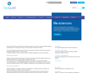 sterilewater.co.uk: Hydrogen Peroxide Vapour (HPV) Bio Decontamination Systems for Healthcare, Life sciences, food production and Defence
Bioquell develop hydrogen peroxide vapour (HPV) bio-decontamination solutions to eradicate problematic bacteria, viruses and fungi, throughout a wide range of applications within the healthcare, life sciences and defence sectors.