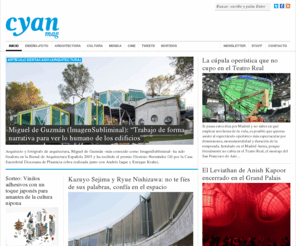 cyantastic.com: CYAN mag
Revista digital de artes: diseño, fotografía, arquitectura, música, moda y cine