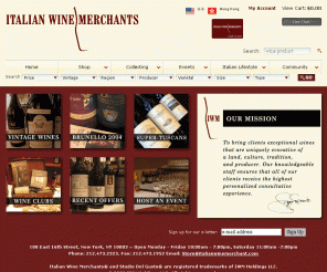 italianwinemerchant.com: Welcome to Italian Wine Merchants (IWM)
Exclusive wine selections and wine investing services are available from Italian Wine Merchants; the leading store for collectors developed by Sergio Esposito.