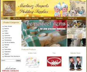 martinezimportsca.com: Martinez Imports - Wedding Supplies
Martinez Imports - Wedding Supplies