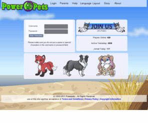 powerpets.com: Powerpets.com - Virtual Pets Game. Adopt a virtual pet, play free games, dress-up.
Virtual pets game where you can adopt a pet that is almost real. Play free flash games and dress-up games.