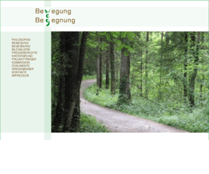 bewegung-begegnung.net: Bewegung: Intro
Bewegung, Bewegung