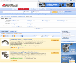 hanovermetal.com: China Casting & Forging, Casting & Forging Catalog, China Casting & Forging Manufacturers
China Casting & Forging catalog and Casting & Forging manufacturer directory. Trade platform for China Casting & Forging  manufacturers and global Casting & Forging buyers provided by Made-in-China.com.