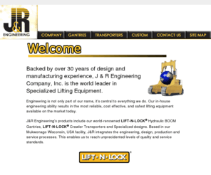 jrengco.com: J & R Engineering Company Home Page
J & R Engineering Company Gantires