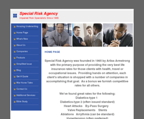 specialriskagency.com: Home Page
Home Page