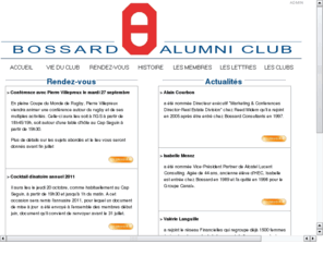 bossardalumni.com: BOSSARD ALUMNI CLUB
site du Bossard Alumni Club