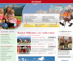 busangebot.info: Familienurlaub Tirol im All Inclusive Familienhotel St. Johanner Hof - Familotel Kitzbüheler Alpen - St. Johann in Tirol
Urlaub mit Kinder im Familienhotel Tirol - das Familotel St. Johanner Hof in St. Johann in Tirol. Urlaub machen während die Kinder den Tag in der Kinderbetreuung genießen. Zwischen dem Kitzbüheler Horn und Wilder Kaiser - Kitzbüheler Alpen.