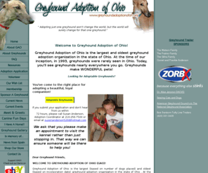 greyhoundadoptionofoh.org: :: Welcome to Greyhound Adoption of Ohio (GAO, Inc.)! ::
