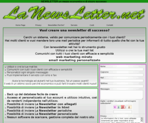 lanewsletter.net: NEWSLETTER - CREARE UNA NEWSLETTER - NEWSLETTER AZIENDALI | Design by amdweb.it
gestire una mail list con newsletter di successo