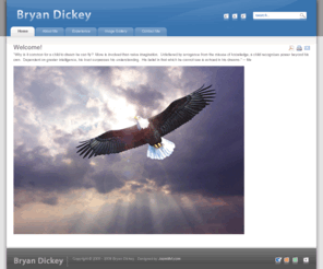 bryanpatterson.net: Bryan Dickey
Welcome to the personal website for Bryan Glenn Dickey.