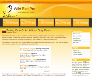 wildbirdpro.com: Your Wild Bird Identification Center
Your Wild Bird Identification Center. Learn to make A bird house or feeder. Bird Care forums and more!