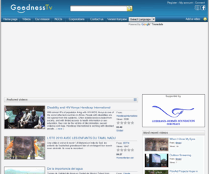 espoirtv.com: The portal of hope and solidarity in the world
GoodnessTv - Page d'accueil Vidéos