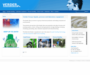 verder.asia: Pumps, process and laboratory equipment (diaphragm pumps, pc pumps, Mag drive, etc.)
Production and sales of pumps and pumping systems, mixers, milling and sieving equipment, storage, feeding, conveying, odour reduction equipment and industrial tooling.