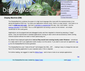 displaymachine.com: Contenido
Dies ist ein Demo-Frontend von Contenido.