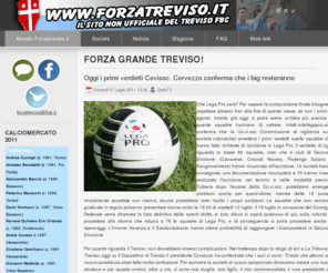 forzatreviso.it: FORZA GRANDE TREVISO!
Forza Treviso, il sito non ufficiale del Treviso Calcio!