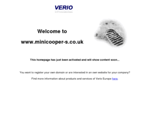 minicooper-s.co.uk: Welcome to my website, www.minicooper-s.co.uk
