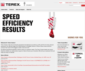 terex-demag.com: Terex Cranes - Home
Terex Cranes