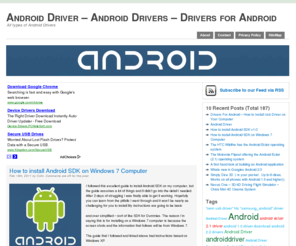 androiddriver.net: Android Driver - Android Drivers
Android Driver, Android Drivers, Google-Usb_Driver, Driver android,  Android Driver Installation, Android Driver Support, Common Android Problems, Common Problem With Android, Developing Android Drivers | Android Driver - Android Drivers - Drivers for Android