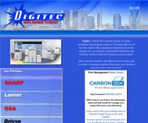 digitecllc.com: Digitec
Digitec Corporate Web Site